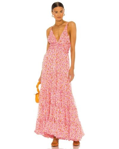 Sabina Musayev Chiffon Malindi Dress - Lyst
