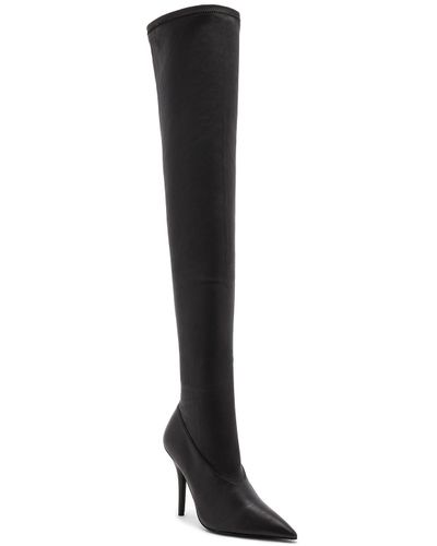 Yeezy Leather Season 5 Thigh High Boots 