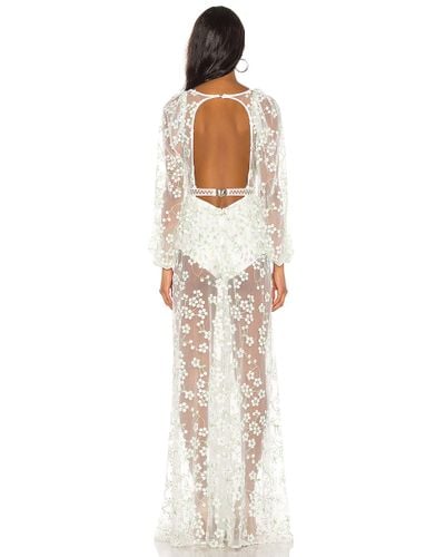 for love and lemons eclair maxi dress
