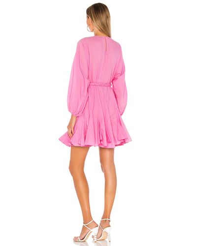 RHODE Cotton Ella Dress in Pink - Lyst