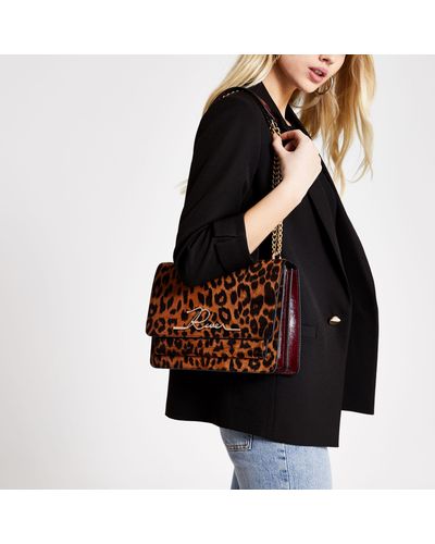 leopard satchel