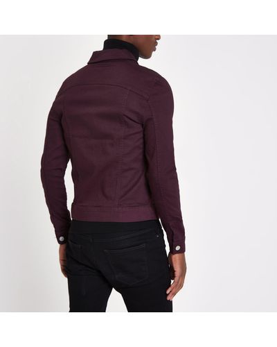 river island burgundy bolsa