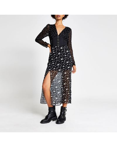 corset dress river island