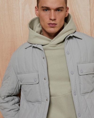 regular fit shacket
