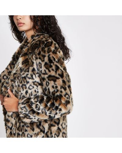 leopard print jacket river island
