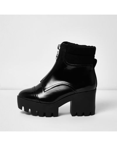 river island platform boots