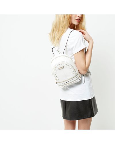 mini backpack river island