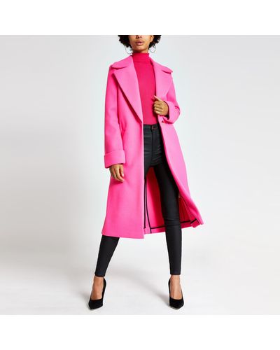 pink smart coat