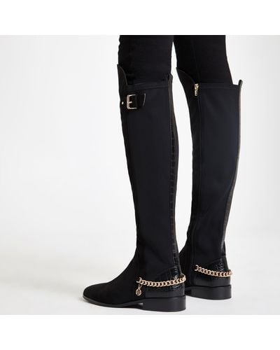 black islander boots