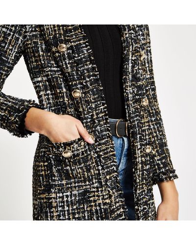 longline boucle coat