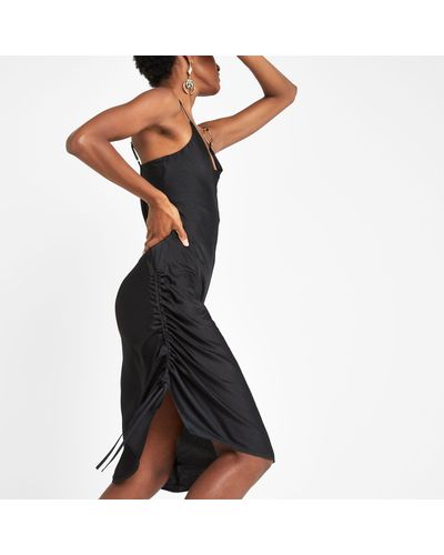 velvet wrap mini dress