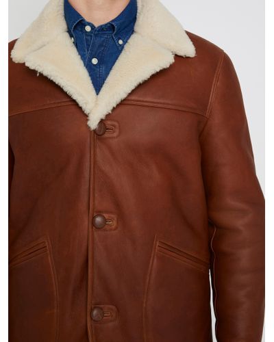 rm williams shearling jacket