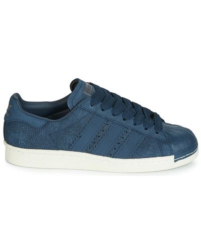 adidas Superstar 80s W Shoes (trainers) in Blue - Lyst