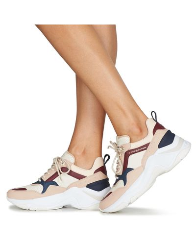 tommy hilfiger feminine internal wedge sneaker