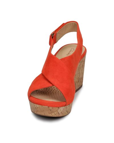 clarks maritsa lara orange