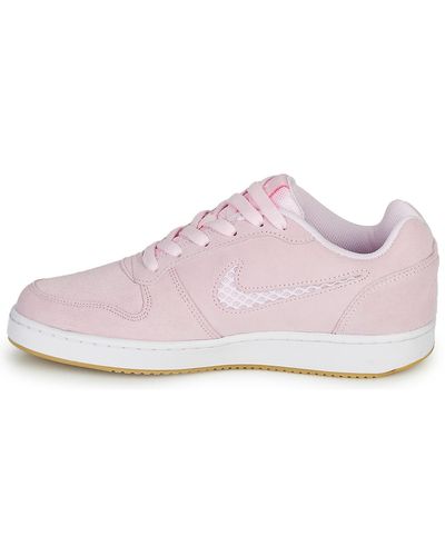 Nike Wmns Ebernon Low Prem in Pink | Lyst UK