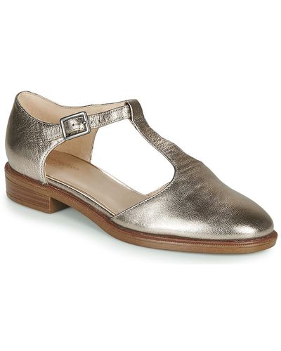 clarks silver shoes