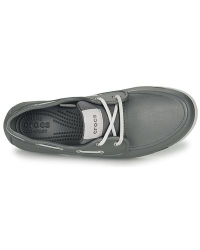 Crocs™ Synthetic Classic Boat Shoe M Boat Shoes in Grey (Grey) for Men -  Lyst