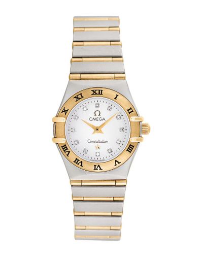 omega constellation diamonds