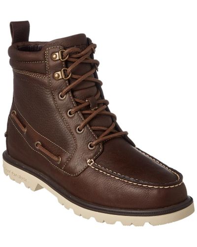 men's authentic original leather lug boot
