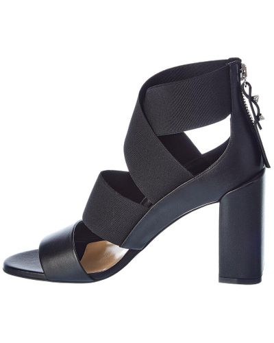Christian Louboutin Patrouille 85 Leather Sandal in Black - Lyst