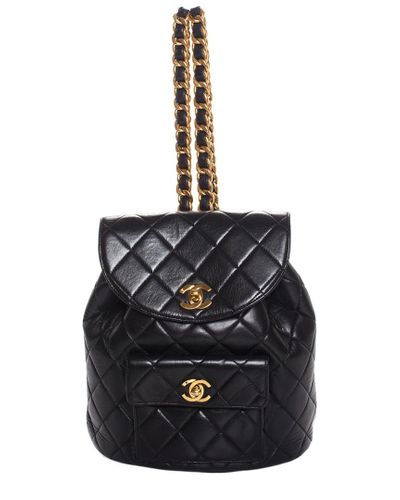 chanel backpack lambskin