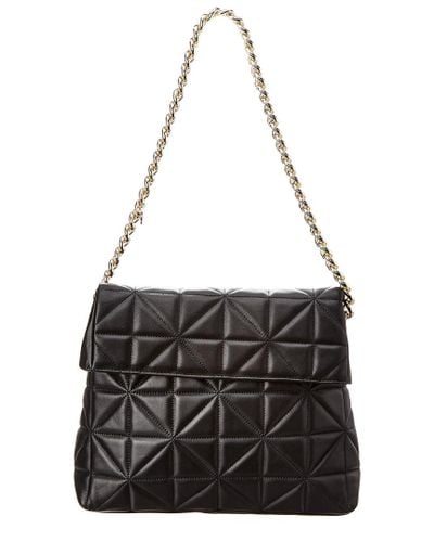 karen millen leather regent chain bolsa