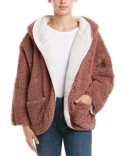 Sweet rain fuzzy jacket Clearance