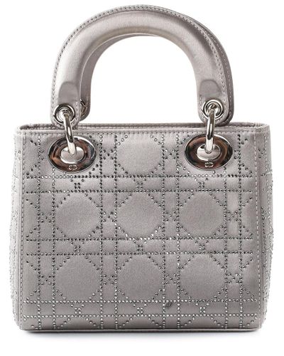 lady dior mini grey