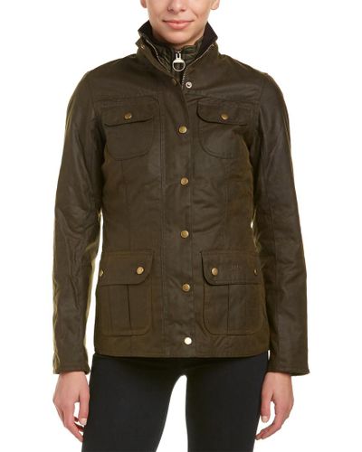 barbour ashley wax jacket