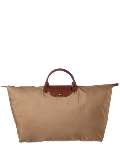 longchamp khaki tote
