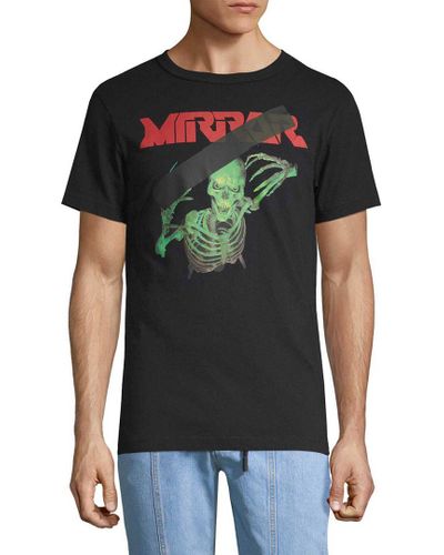off white mirror mirror tee