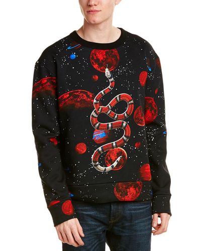 gucci print sweatshirt