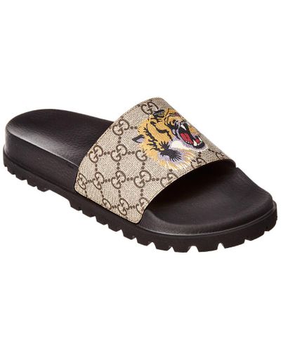 tiger slides gucci