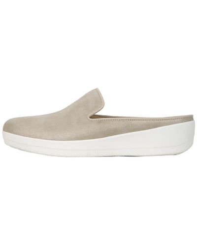 fitflop suede mules