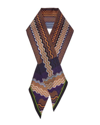 missoni scarf silk