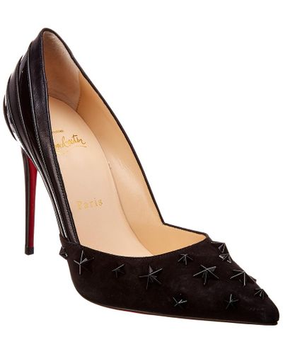 Christian Louboutin Wonder Pump 100 Leather Pumps in Black | Lyst Canada