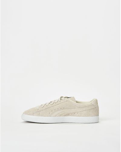 PUMA Suede Vintage Hairy Suede in White for Men | Lyst