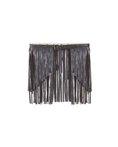 bcbg fringe belt