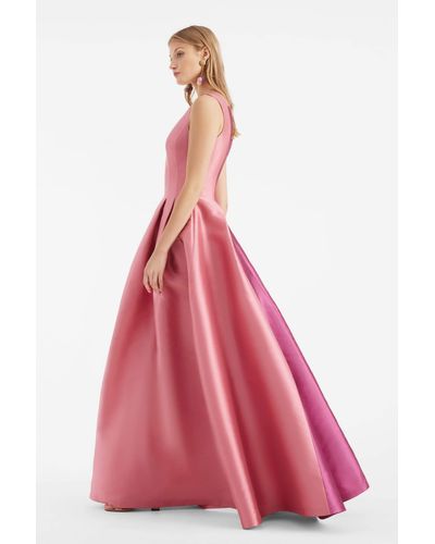 flamingo evening gown