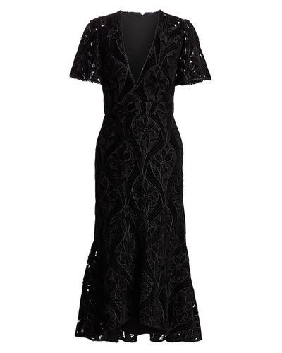 monique lhuillier velvet dress