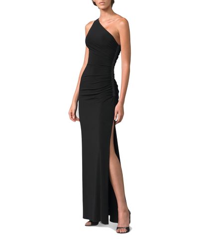 Laundry by Shelli Segal Womens One Shoulder Shimmer Cocktail Dress BHFO 5869 Laundry by Shelli Segal Womens One Shoulder Shimmer Cocktail Dress BHFO 5869