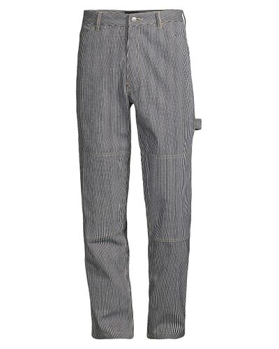 railroad stripe jeans