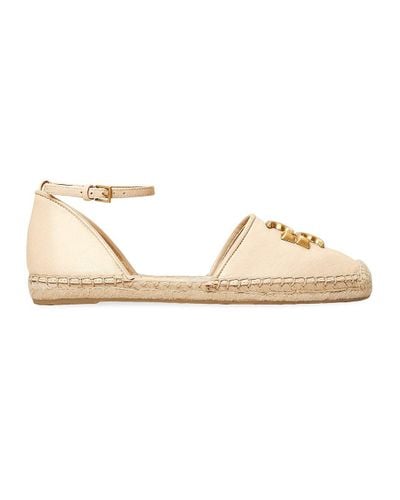 Tory Burch Eleanor Leather D'orsay Espadrilles - Lyst