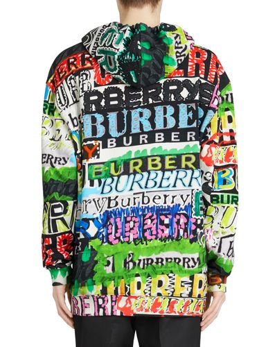 burberry graffiti sweatshirt