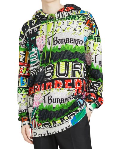 burberry graffiti sweatshirt