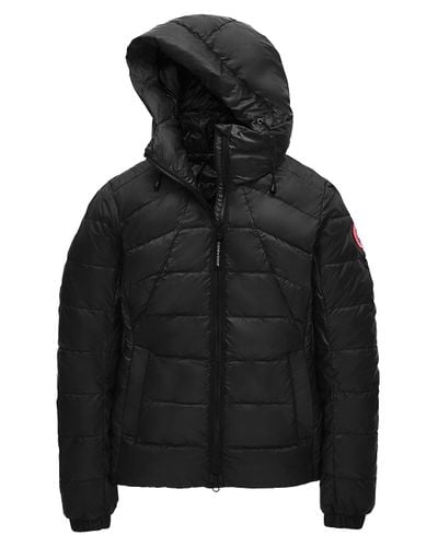 Canada Goose Goose Arctic Program Abbott Packable Down Hoodie in Black