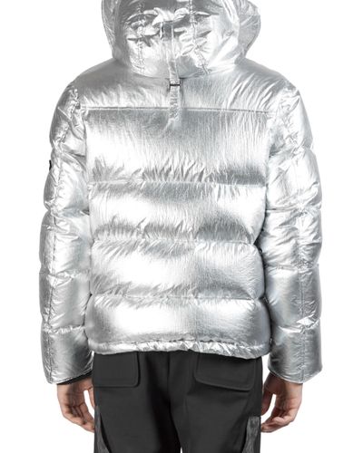 kenzo silver down jacket