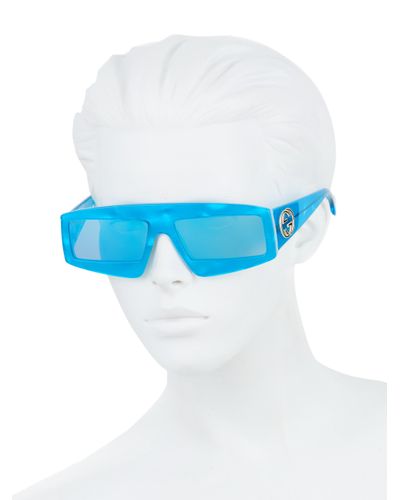 Gucci GG0358S W Rectangular / Square Sunglasses in Light Blue (Blue) | Lyst