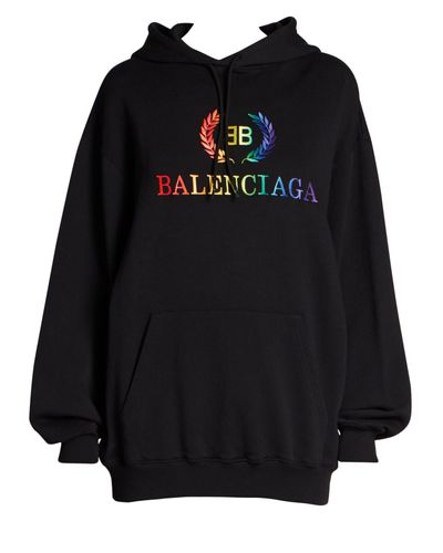 balenciaga rainbow hoodie